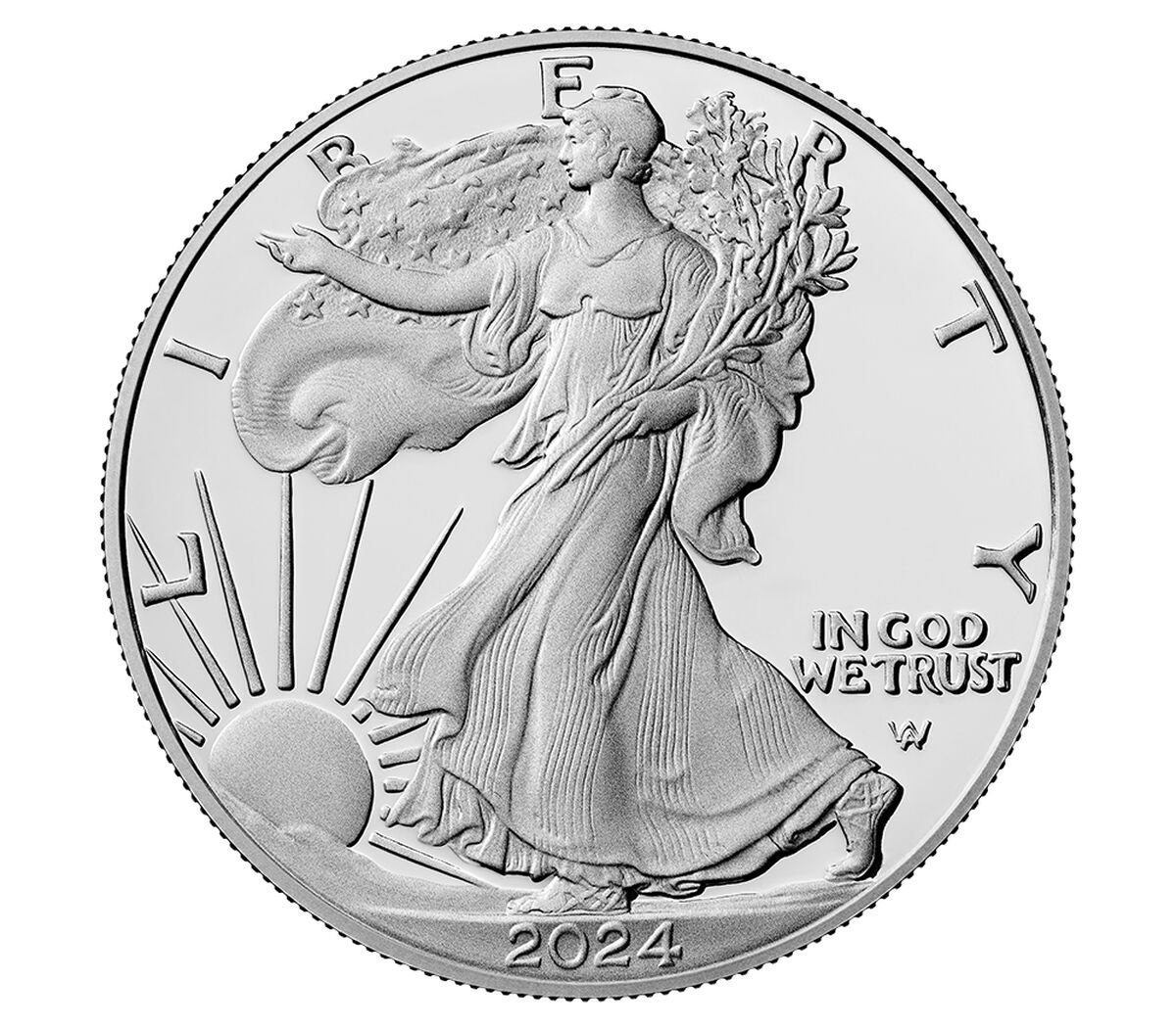 2024 American Eagle Silver Coin – 1 oz BU | Brilliant Uncirculated Bullion