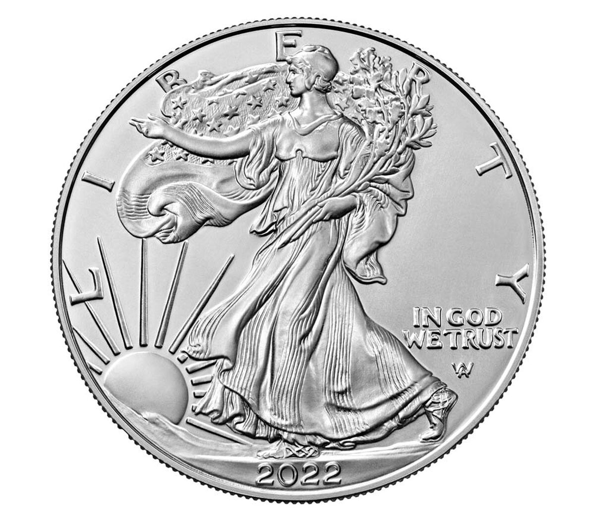 Eagle Silver Coin 2022